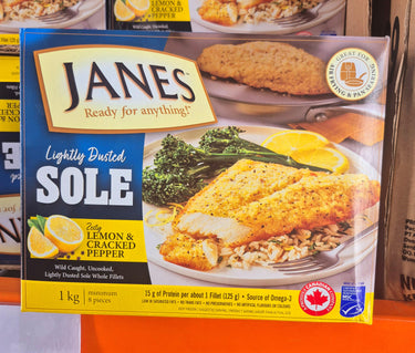 Janes Lemon & Pepper Sole - 1 x 1 Kilo